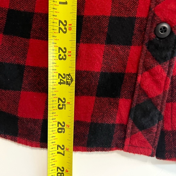 FAHERTY Women’s Daly Shirt Collins Plaid Red and Black Cotton Flannel Size Large - Picture 13 of 15